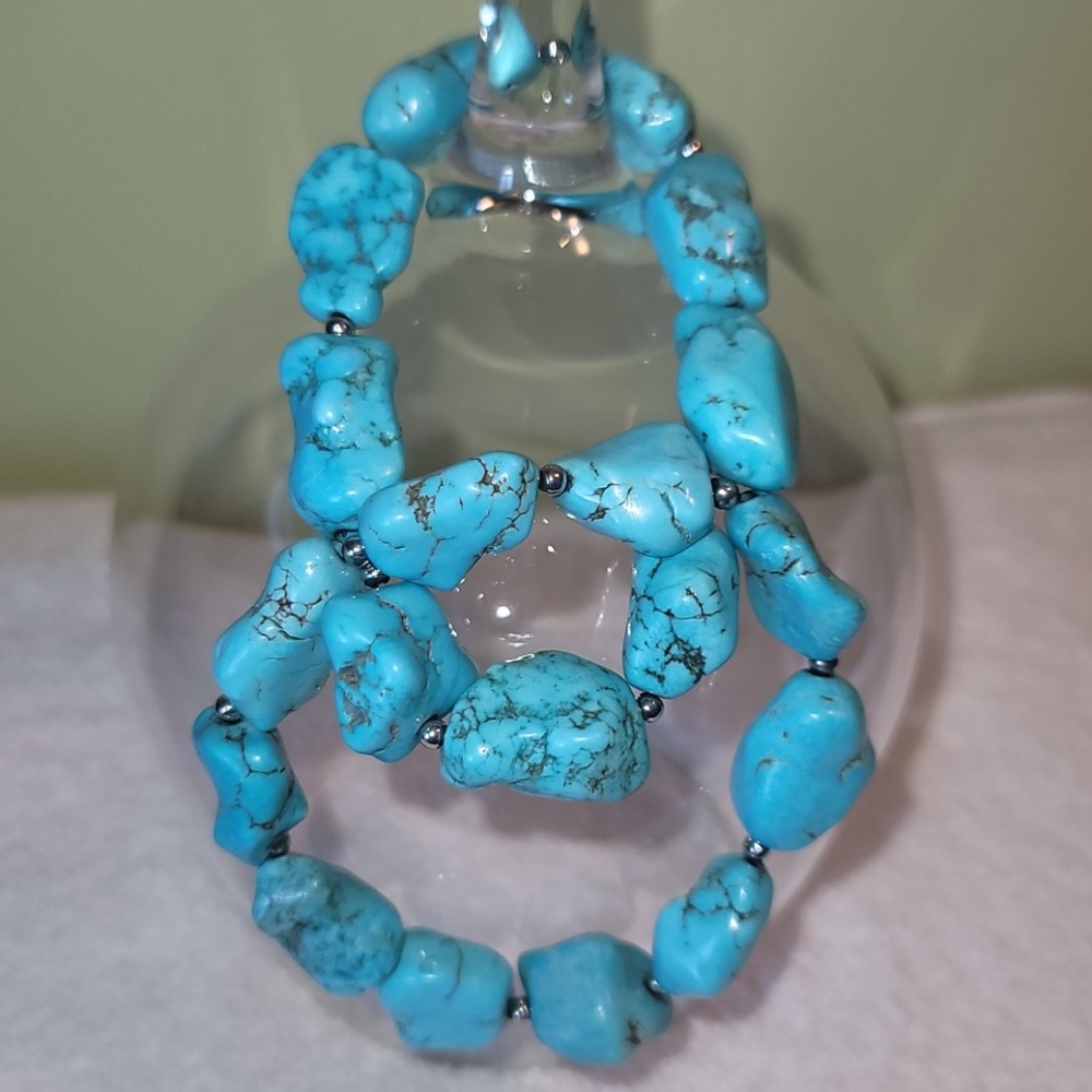 Turquoise Gemstone Bracelet